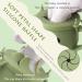 Qshare Silicone Baby Snack Cup - Non Spill Toddler Snack Catcher with Lid for Finger Food - Sage Green, BPA Free & Portable - Buy Online on GoSupps.com