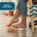 Theraflow Footmuff Roller Wood - X-Large Foot Massage Device with Reflex Zone Card for Circulatory Improvement & Heel Spur Relief - Buy Online on GoSupps.com
