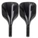 AUEAR 2 Pack Barber Hair Shield Hairspray with Sponge Handle for Salon Black