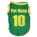 Petitebelle Puppy Clothes Dogs National 10 Cotton Jersey Customizable Brazil1 Small