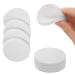 8 Pack Makeup Sponge Blenders Circle Shaped White Soft and Flexible Foundation Make up Blender Pads for Liquid Creams and Powders Wet and Dry use Perfect for Everyday Use