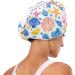 Seashells Hair Towel 2 Pack - Super Absorbent Quick Dry Hair Turbans for Women & Girls - Buy Online on GoSupps.com