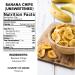 Amrita Banana Chips Unsweetened 8 oz | Vegan, Non-GMO, Gluten-Free | Resealable Bag | Crispy Banana Chips - Buy Online on GoSupps.com