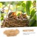 Yardwe 4-Pack Grass Silk Bed Linen Nesting Material for Birds - Ideal Nesting Accessories for Birdhouses (22x12x4cm) - Buy Online on GoSupps.com