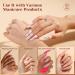 Rosalind 264 Pcs Soft Gel Ballerina Nail Tips Transparent Long Coffee Acrylic Nail Tips for Salon & DIY | 12 Sizes Full Cover - Buy Online on GoSupps.com
