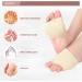 RooRuns Metatarsal Pads - Ball of Foot Cushions for Pain Relief | Gel Foot Pads for Morton's Neuroma & Metatarsalgia | 2 Pairs (Black + Beige) - Comfort for Men & Women - Buy Online on GoSupps.com