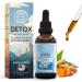 HerbEra Alaska Herbal Detox Blend - USDA Organic Extract Made in USA | Immune & Liver Support Liquid Drops | Ashwagandha Dandelion Root Licorice Milk Thistle Turmeric | 2 fl oz