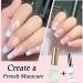 Gel Nail Polish Set for French Manicure White Nude Pink Jelly Gel Nail Polish Gel Liner Nail Polish Painted French Tips Gel Nail Design Soak off UV/LED Jelly Gel Polish for Women DIY French Manicure - Buy Online on GoSupps.com