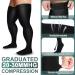 Zhanmai Thigh High Compression Socks for Men - 20-30 mmHg XL Black Stockings for Swelling Relief - Buy Online on GoSupps.com