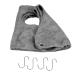 Dog care hammock dog application for fur care pet care worker helpers dog nail cutting dishes dog-hammock wearers retention bag for (gray) S gray