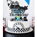 AHAORAY Race Car Cake Topper - Black Glitter Race Car Birthday Cake Decorations - Car Themed Happy Birthday Party Cake Decorations Photo Booth Props - Buy Online on GoSupps.com