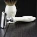 DE Safety Razor with Black Badger Hair Brush - Premium Shaving Experience | International Shipping - Buy Online on GoSupps.com