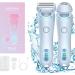 Gleam Pro 3.0 Shaver for Women Aurabody Shaver Beautibloom Razor SilkGlide Pro - 2024 Best Silk Glide Razor Livora Electric Razor Aura Body Shaver Eviay Premium Shaver (Blue)