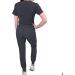 Green Town Women's V-Neck Tuck-In Top & Slim Fit Jogger Yoga Pant Scrub Set - Medium Pewter | GT 4FLEX Nursing Wear - Buy Online on GoSupps.com