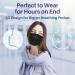 Medtecs KF94 Mask - 30 PCS - Korean Imported Filter - Individually Wrapped - Black - Breathable Safety Mask - Buy Online on GoSupps.com