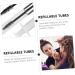 Mikinona 12pcs Mascara Tube Portable Eyelash Lashes Extension Kit Lash Kits DIY Mascara Bottle Clear Plastic - Buy Online on GoSupps.com