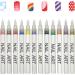 AJOIDR 12Pcs Nail Art Pen Set Nail Dotting Pen for Drawing Painting Nail Art Beauty Jewellery Manicure Tool - Buy Online on GoSupps.com