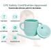 Adocham Silicone Baby Cup with Straw & Handles | BPA-Free Toddler Sippy Training Cup 5oz (Cyan) - Buy Online on GoSupps.com