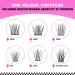 Calailis DIY Individual Eyelashes - 120 PCs D Curl Cluster Lashes for Home Application (10-16mm A12 Mix) | Shop Quality Lash Extensions - Buy Online on GoSupps.com