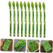 HOMSFOU 20 Pcs Simulated Asparagus Ornaments Pretend Play Food Fake Bamboos Food Faux Veggies Fake Food Model Asparagus Models Simulated Food Artificial Asparagus Model Pvc Vegetable Plant Light Greenx2pcs 19X0.9CMx2pcs - Buy Online on GoSupps.com