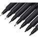 Faber-Castell Pitt Artist Pen Set - 8 Assorted Sizes, Black 8 Count - Buy Online on GoSupps.com