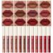 BestLand Makeup Matte Lipstick Lip Kit  Velvety Liquid Lipstick Waterproof Long Lasting Durable Nude Lip Gloss Beauty Cosmetics Gift Box Makeup Set Kit (Natural Lip Collection)