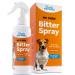 No Chew Bitter Spray Dog Anti Chew Spray Pet Corrector Spray for Dogs Deterrent Dog Spray to Stop Chewing Safe for Pets Alcohol Free No Sting and No Smell