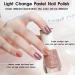 Glitter Nail Polish Pink Glitter Nail Polish Light-Changing Aurora Shimmer Nail Varnish Quick Dry & Long Lasting Nail Polish Water Based Natural Nail Polish for DIY Nail Art 23AuroraPink - Buy Online on GoSupps.com