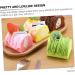 Vaguelly 4pcs Simulation Cake Model Household Products Pu Pink Food Play 6.5X6.5CMx4pcs 1 - Buy Online on GoSupps.com