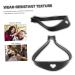 Silicone Hair Cutting & Trimming Guide - Fade Neckline & Shaping Tool | 56x4cm Black - Buy Online on GoSupps.com