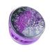 Lentil storage container contact lens container mini-box tank cute fashion contact lens tank portable travel glitter-luxury strike tab container opaque set (color: Blu Purple