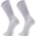 SOLAX Women's Merino Wool Hiking Socks - 2 Pairs Outdoor Trail Crew Socks (Medium, Navy) - Buy Online on GoSupps.com