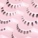 Yawamica Natural Bottom Lashes Strip Eyelashes - 2 Styles, 10 Pairs | Lower Fake Eyelashes - Buy Online on GoSupps.com