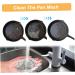 2 Packs Stainless Steel Scrubber 4" and 6" Chainmail Scrubber for Cast Iron Pans Round Reusable Cast Iron Cleaner for Oven Wok Cleaning Cast Iron Scrubber - Buy Online on GoSupps.com