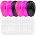 Lurrose Women Ear Muffs Ear Protectors 206pcs Hair Dye Earmuffs Disposable Ear Covers Hair Dye Ear Protectors Hair Dye Salon Silicone Ear Covers Ear Shower Caps Ear Shower Caps Womens Shower Caps