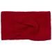 styleBREAKER ladies fine knit headband with twist knot warm winter hairband headband 04026047 color: burgundy-red