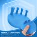 GALPADA Hammer Crooked Men Correctors | 4 Pairs TPR Foot Cushions for Bunion Care and Metatarsal Pain Relief | Blue Toe Straighteners and Spacers for Women | 11X10X6CMx4pcs - Buy Online on GoSupps.com