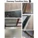 Doorway Floor Transition Strip Wide 10cm Carpet to Tile Threshold Aluminum/Metal Edge Trim Molding with Non Slip Surface Ramp Reducer Easy to Install (Color : Gray Size : Length 95cm (37.4in)) Length 95cm (37.4in) Grey - Buy Online on GoSupps.com