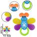 9pcs Baby First Rattle Teether Toy Gift Set with Storage Box - Blue | Infant Newborn Baby Boy | 0-18 Months - Buy Online on GoSupps.com
