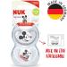 Nuk Sucker Space - 18-36 Months | Disney Mickey Mouse | BPA-Free Silicone | Gray/White | 2 Pack with Extra Ventilation - Buy Online on GoSupps.com