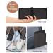 Travel Makeup Brush Holder & Organizer Bag for Women - Black Small Cosmetic Pouch for Brushes & Artist Supplies (Brushes Not Included) - Buy Online on GoSupps.com