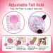 Soft Disposable Dog Diapers for Bitches - 20 Pack Adjustable Tail Hole High-Suction Cat Diapers (XS) - Buy Online on GoSupps.com