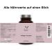 Collagen Complex 180 Capsules - Hyaluronic Acid Pomegranate Extract Magnesium & Vitamin C - Additive-Free - Made in Germany - 3-Month Supply - Balanced Vitality - Buy Online on GoSupps.com