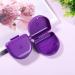(2 Pack) Purple Solid Orthodontic Retainer Cases - Secure Storage for Retainers - Buy Online on GoSupps.com