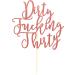 Arthsdite Dirty Thirty Cake Topper - 30th Birthday Cake Topper Dirty Thirty Birthday Cake Decorations Happy 30th Birthday Party Decorations Supplies (30th Birthday Cake Topper) - Rose Gold Glitter - Buy Online on GoSupps.com
