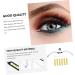 Mipcase 1pc Level Measure Metal Premium Auxiliary Eyebrow Ruler Line Tool Measuring Marker Shaping medium Silver - Buy Online on GoSupps.com