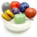 7 PCs Natural Chakra Gemstones Kit - Amethyst Sodalite Tiger Eye & More | Aashita Creations Healing Crystals for Energy & Balance - Buy Online on GoSupps.com