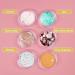 Sumdirect 100 pcs Transparent Cosmetic Containers with Lids for Cream Lip Balm & Lotion + 10 Organza Pouch - Ideal for Travel & DIY Projects - Buy Online on GoSupps.com