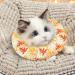 Kytpyi Halskrause Cat Collar - Adjustable Stain-Resistant Waterproof Cotton - Perfect for Cats & Small Dogs (17-27cm) - Buy Online on GoSupps.com