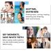 Dazzluxe 2 Pair Sneering Teeth | Top & Lower Immediate Veneers | Temporary Cosmetic Tooth Whitening for Men & Women - Shop Now! - Buy Online on GoSupps.com